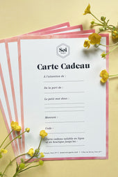 E-Carte cadeau - Soi Paris