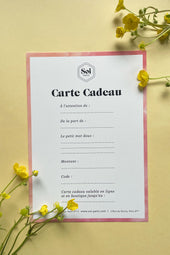 E-Carte cadeau - Soi Paris
