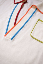 Pull Paolo Ecru en Laine - Soi Paris
