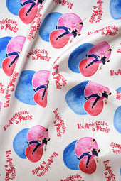 Foulard en soie Un Américain à Paris - Soi Paris