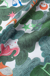 Foulard en soie Astro - Soi Paris