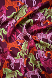 Foulard en soie Rodéo - Soi Paris