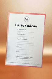 E-Carte cadeau - Soi Paris