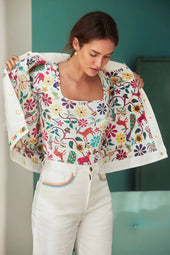 T-shirt Paresseuse en coton Jaipur - Soi Paris