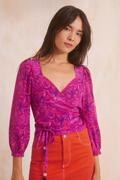 Blouse Aline en soie Polpo - Soi Paris