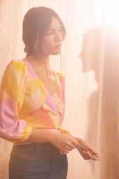 Blouse Aline en soie Soi x Zahra Holm - Soi Paris