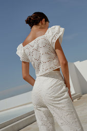 Pantalon Agapi Blanc - Soi Paris