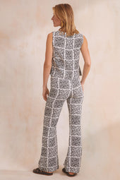 Pantalon Anasa Fusion Noir et Blanc - Soi Paris