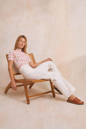 Pantalon Idéaliste Blanc Innocent - Soi Paris
