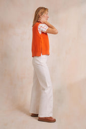 Pantalon Idéaliste Blanc Innocent - Soi Paris
