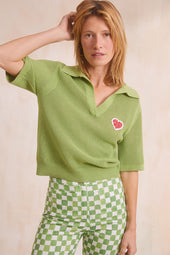 Polo Être Soi Vert Avocat - Soi Paris