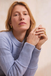 Pull Hélios Bleu Nuage - Soi Paris