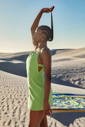 Robe CassiopÃ©e Vert Avocat - Soi Paris