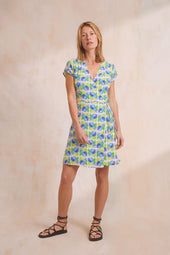 Robe Malicieuse en soie Positano - Soi Paris