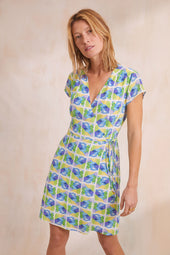 Robe Malicieuse en soie Positano - Soi Paris