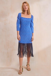 Robe Sérénade en soie La Mer - Soi Paris