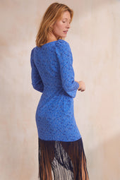 Robe Sérénade en soie La Mer - Soi Paris