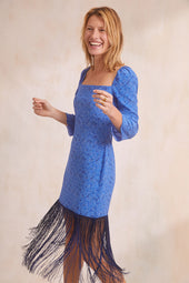 Robe Sérénade en soie La Mer - Soi Paris