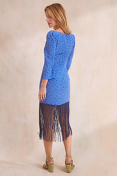 Robe Sérénade en soie La Mer - Soi Paris
