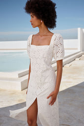Robe Agapi Blanc - Soi Paris