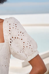 Robe Agapi Blanc - Soi Paris