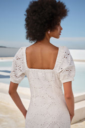 Robe Agapi Blanc - Soi Paris