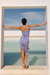 Robe Ajaccio Fusion Bleu - Soi Paris
