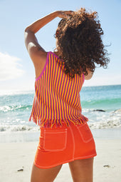 Jupe Circé Orange Passion - Soi Paris