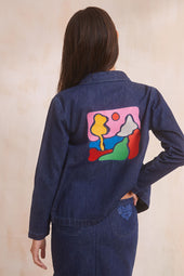 Veste Landscape Denim Brut - Soi Paris