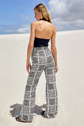 Pantalon Anasa Fusion Noir et Blanc - Soi Paris