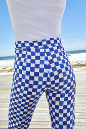 Pantalon L'Eternel Echec et Mat Bleu - Soi Paris