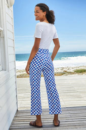Pantalon L'Eternel Echec et Mat Bleu - Soi Paris