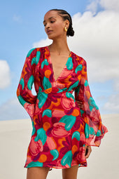 Robe Adélia Gouache - Soi Paris