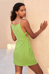 Robe CassiopÃ©e Vert Avocat - Soi Paris
