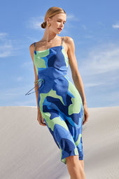 Robe Fatale en soie L'Envol Moorea - Soi Paris