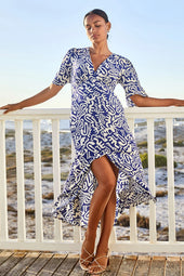 Robe Muse Fusion Bleu - Soi Paris