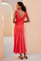 Robe Passion en soie Rivière Grenadine - Soi Paris