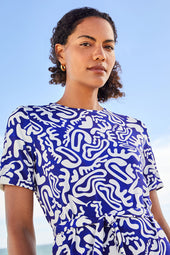 Robe Rivage Fusion Bleu - Soi Paris