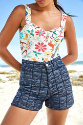Short Lagoon Denim Délavé - Soi Paris