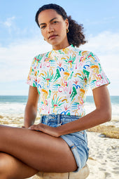 Top Ariane en coton Hawaï - Soi Paris
