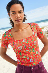 T-shirt Paresseuse en coton Java - Soi Paris