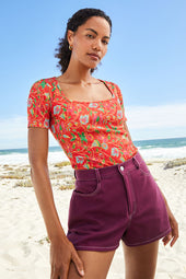 T-shirt Paresseuse en coton Java - Soi Paris