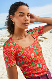 T-shirt Paresseuse en coton Java - Soi Paris