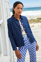 Veste Landscape Denim Brut - Soi Paris
