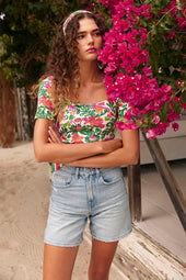 T-shirt Paresseuse en coton Copacabana - Soi Paris