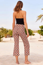 Pantalon L'Eternel Echec et Mat Chocolat - Soi Paris
