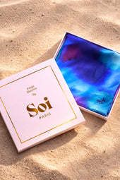 Foulard en soie Flora Aquatique - Soi Paris