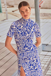 Robe Allure Fusion Bleu - Soi Paris
