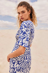 Robe Muse Fusion Bleu - Soi Paris