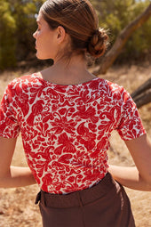 T-shirt Paresseuse en coton Havana - Soi Paris